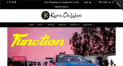 Desktop Screenshot of knockonwoodco.com